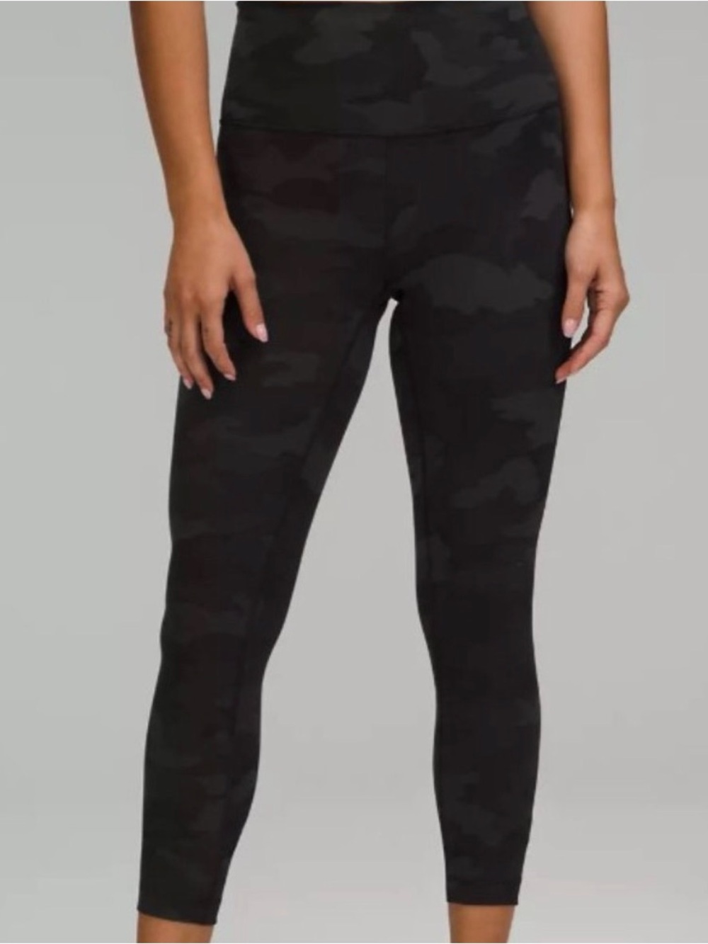 NWOT Lululemon Align Black Camo Leggings
